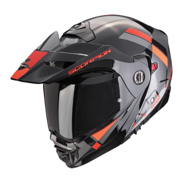 Scorpion Helmets Adx-2 galane sil/blk/red xs